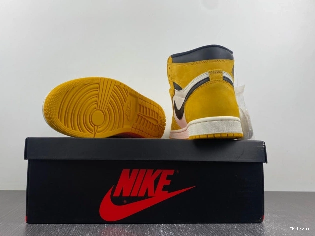 Cheap TBK Yellow High OG Air DZ5485-701 Ochre Jordan 1 0719
